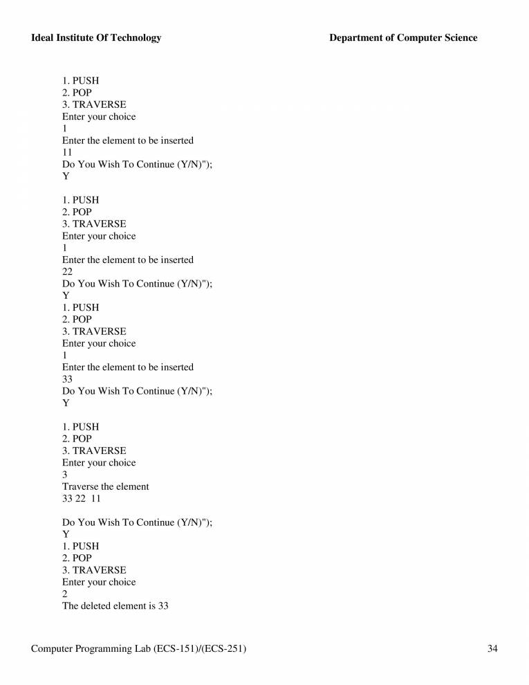 Familiarization With Computer And The Environment And Execution Of ...