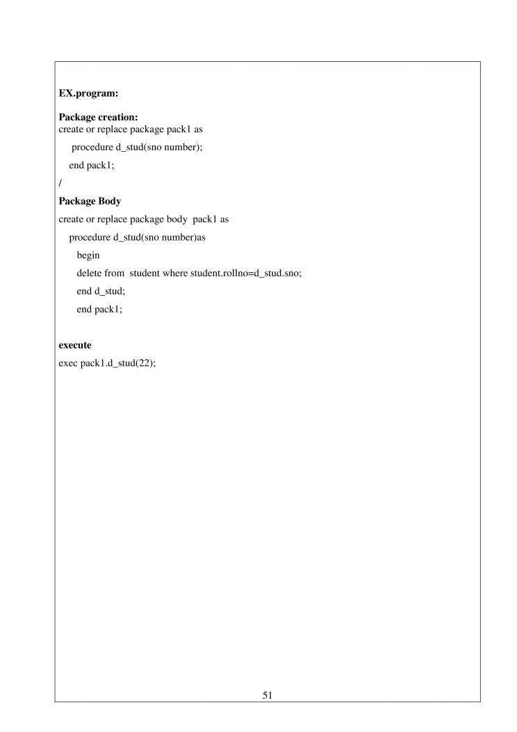 DBMS Lab Manual Notes LearnPick India