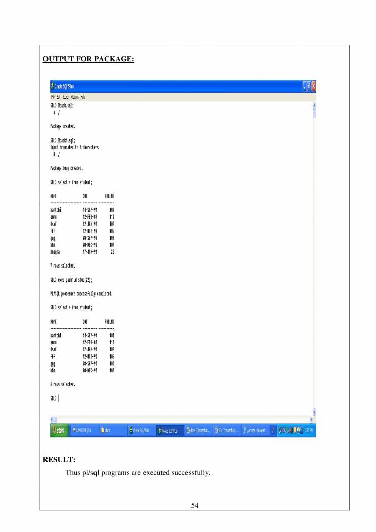 DBMS Lab Manual Notes LearnPick India