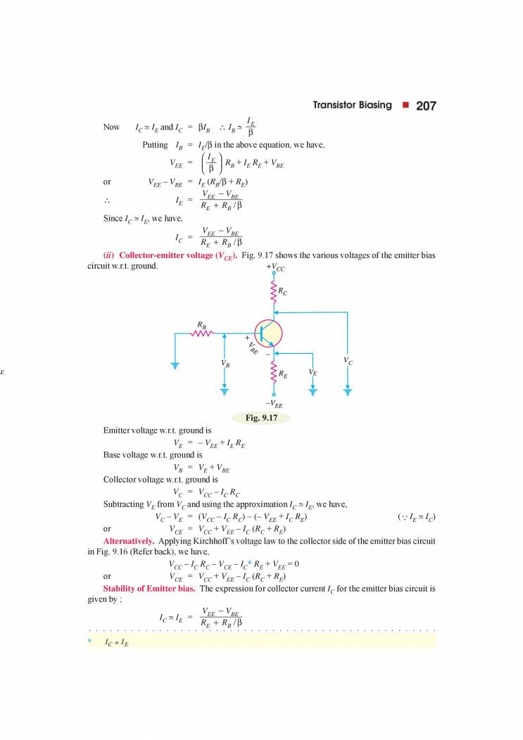 BJT Biasing Notes LearnPick India