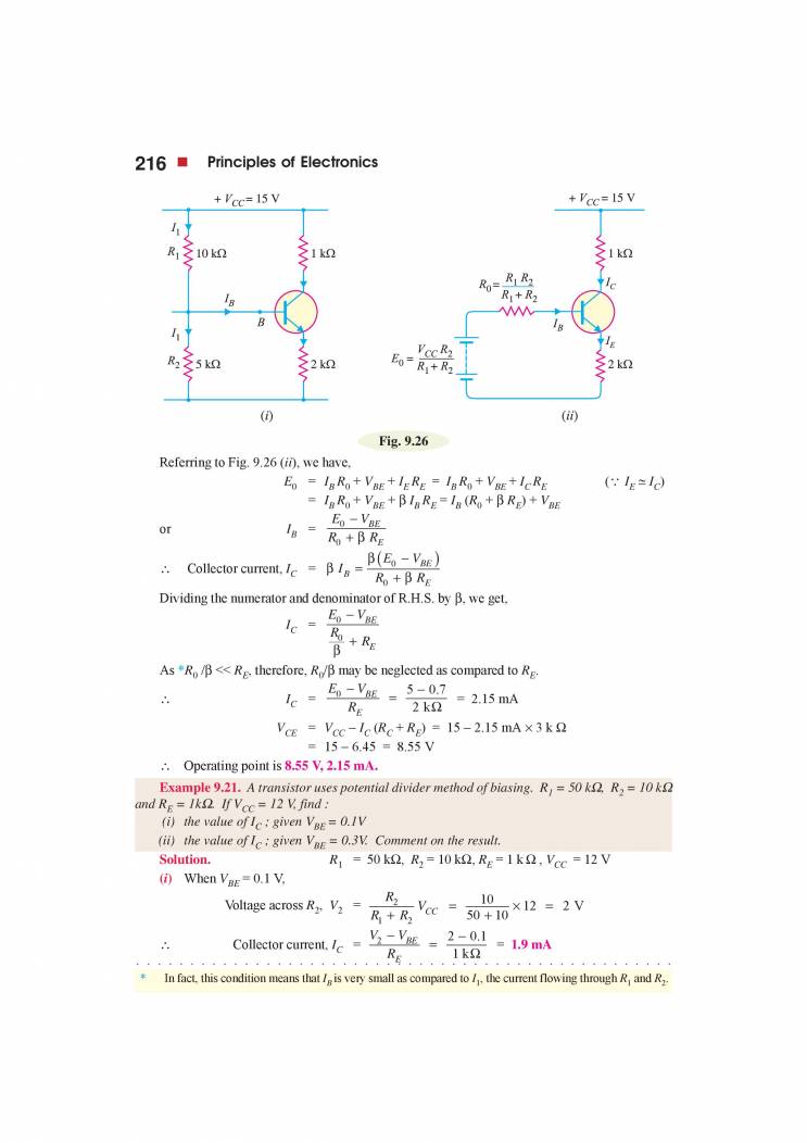 BJT Biasing Notes LearnPick India