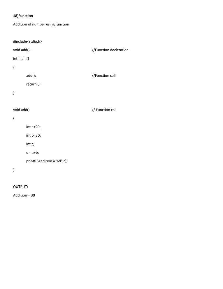 C Notes - Notes - LearnPick India