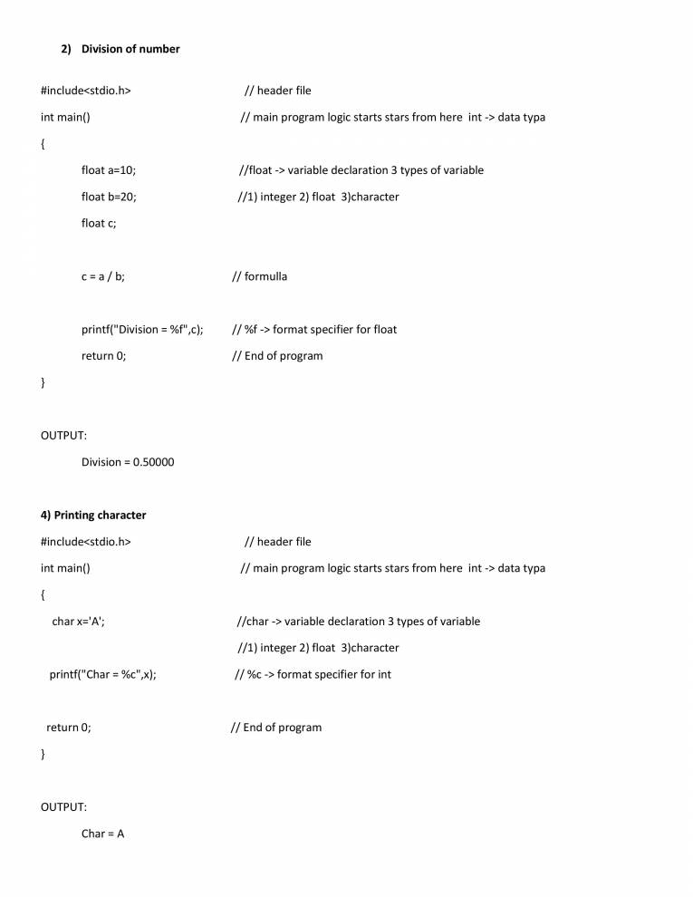 C Notes - Notes - LearnPick India