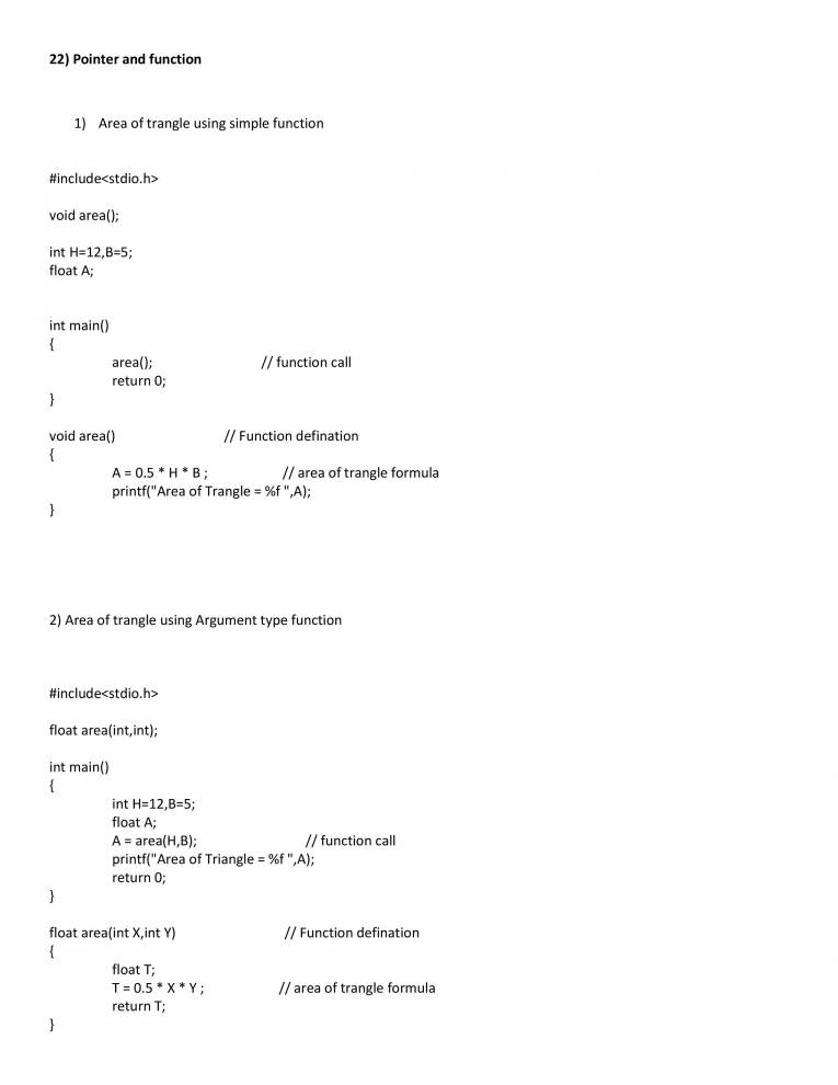 C Notes - Notes - LearnPick India