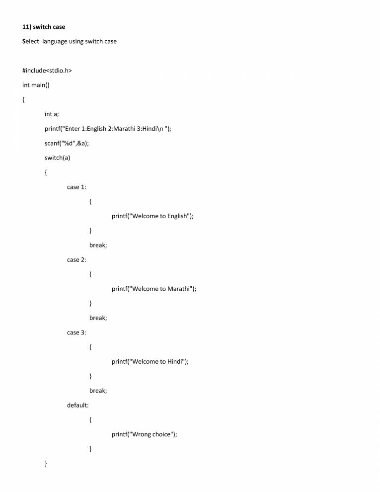 C Notes - Notes - LearnPick India