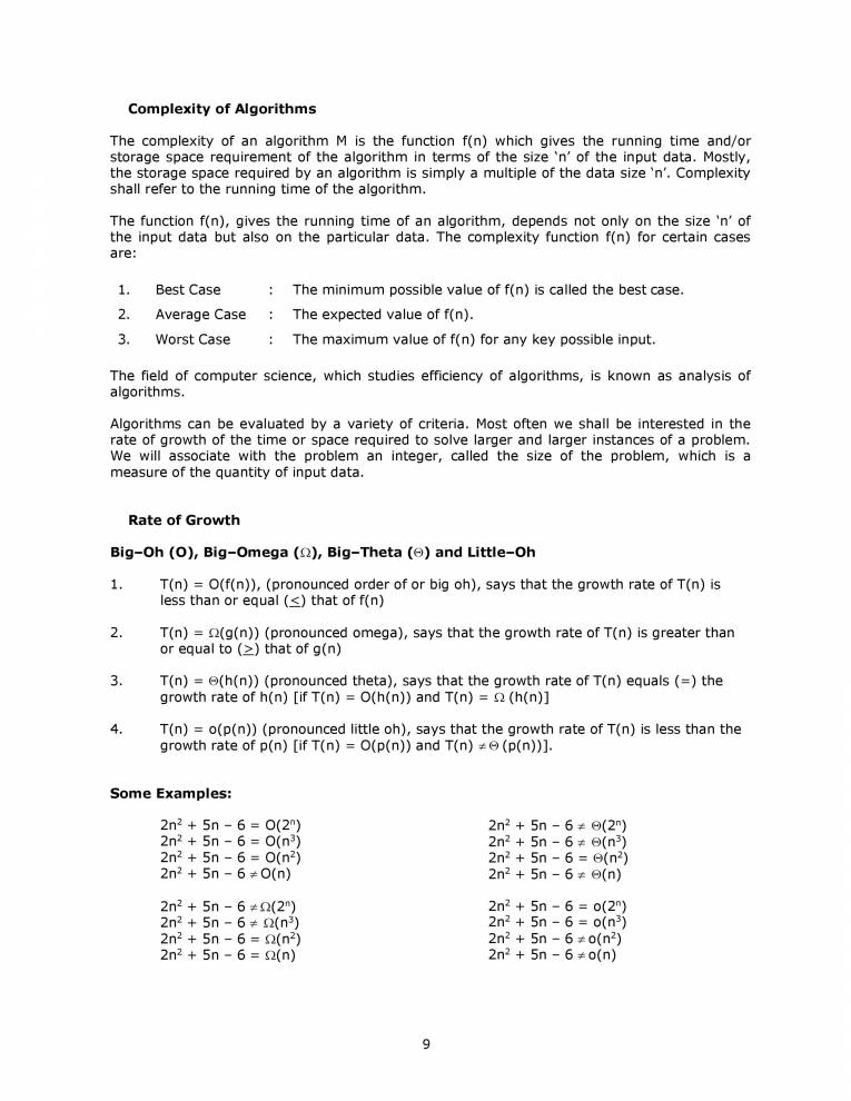 C Language- Data Structure - Notes - LearnPick India