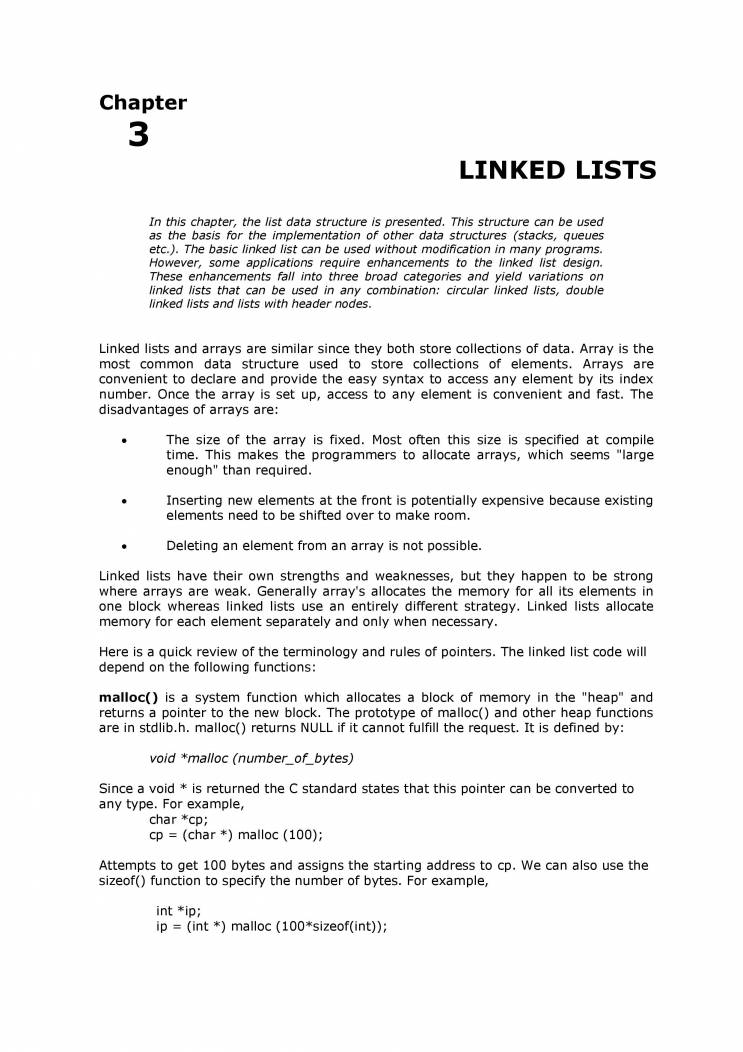 C Language- Data Structure - Notes - LearnPick India