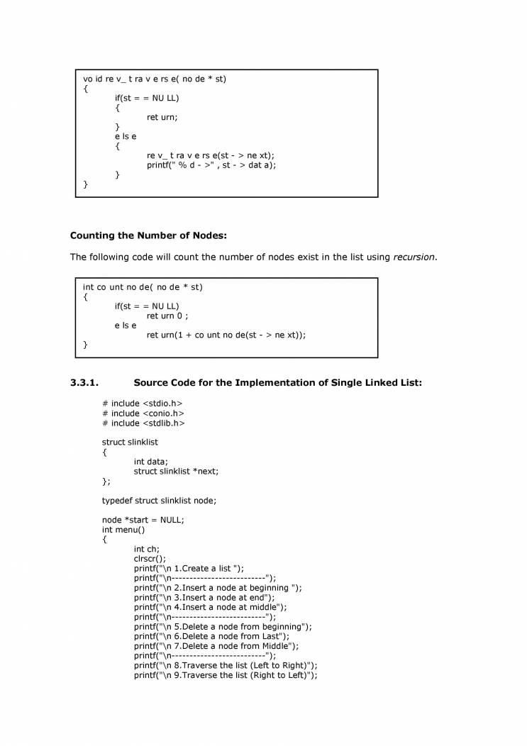 C Language- Data Structure - Notes - LearnPick India