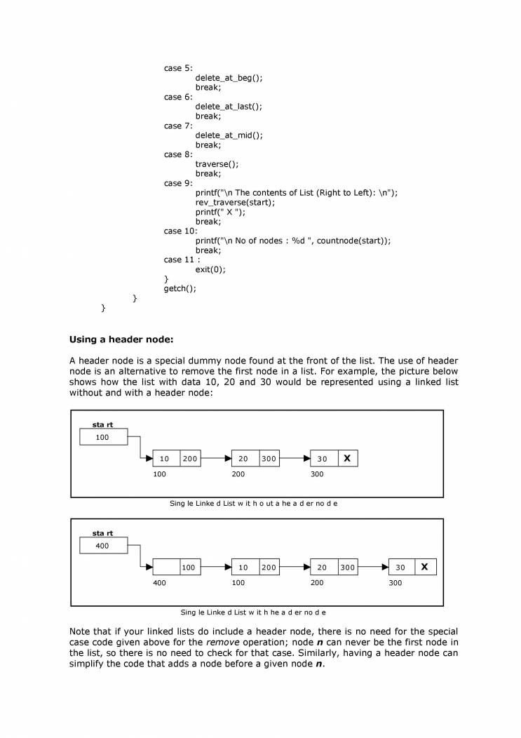 C Language- Data Structure - Notes - LearnPick India