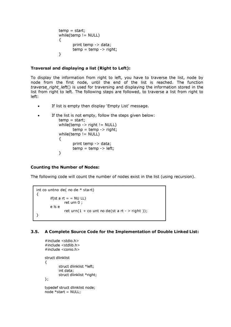 C Language- Data Structure - Notes - LearnPick India