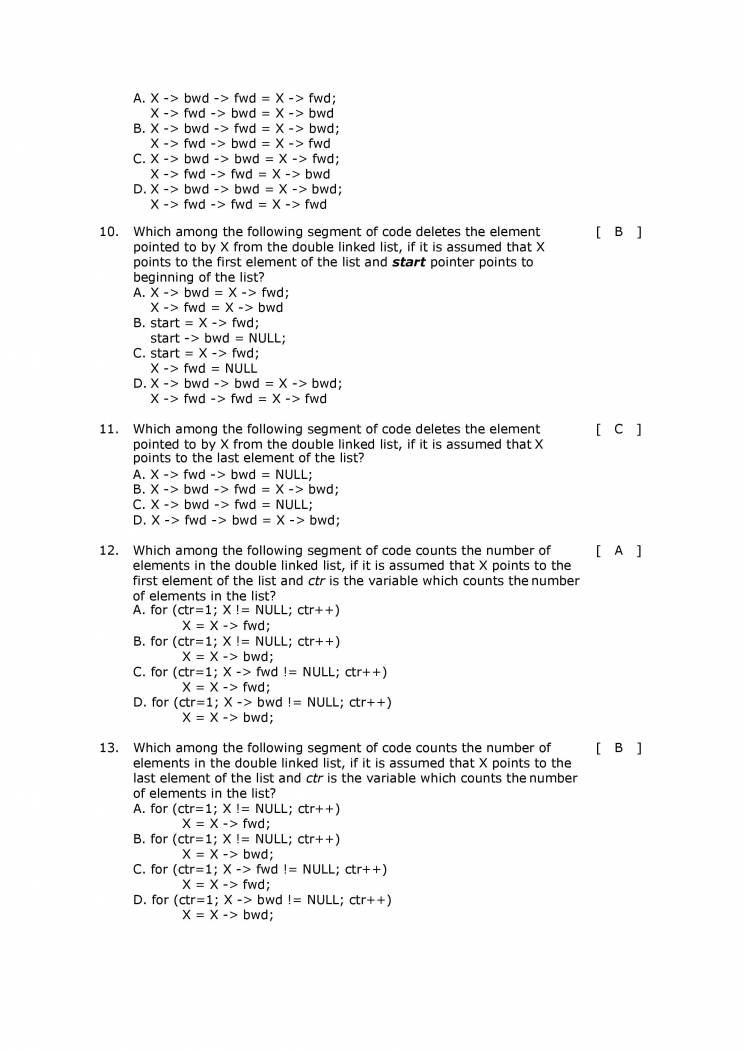 C Language- Data Structure - Notes - LearnPick India