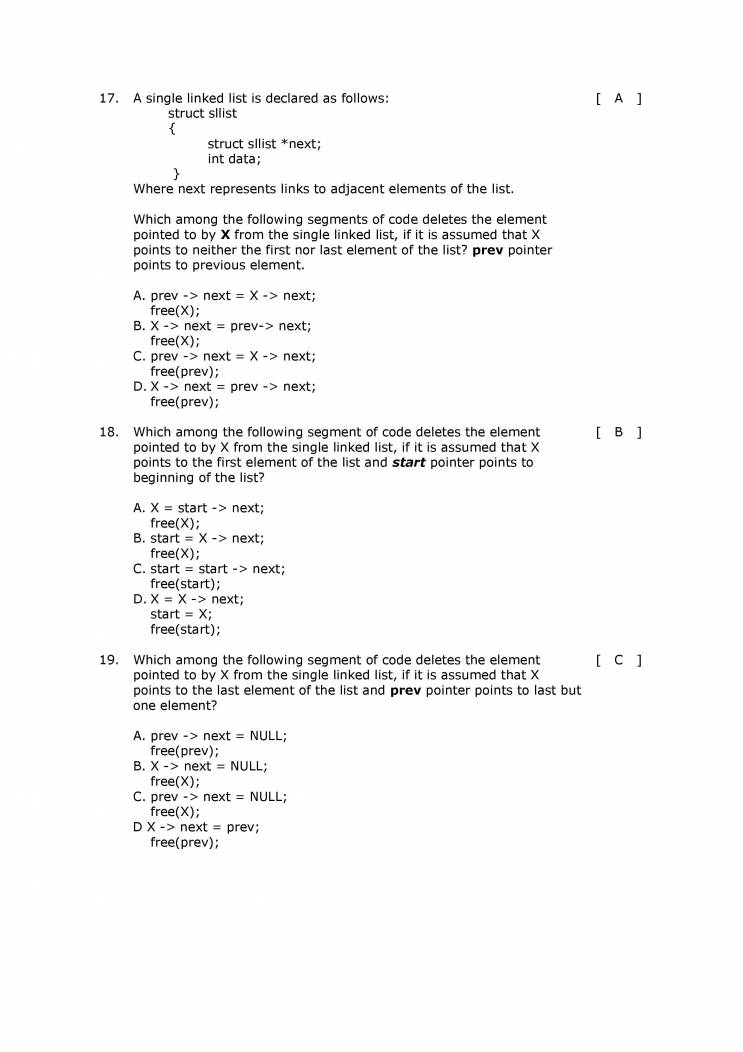 C Language- Data Structure - Notes - LearnPick India