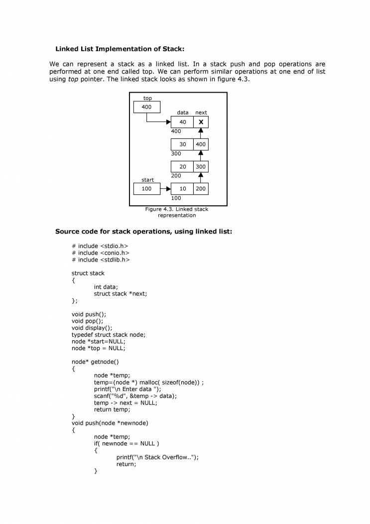 C Language- Data Structure - Notes - LearnPick India