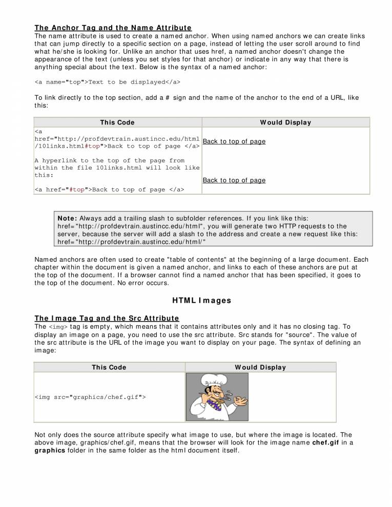 HTML - Notes - LearnPick India