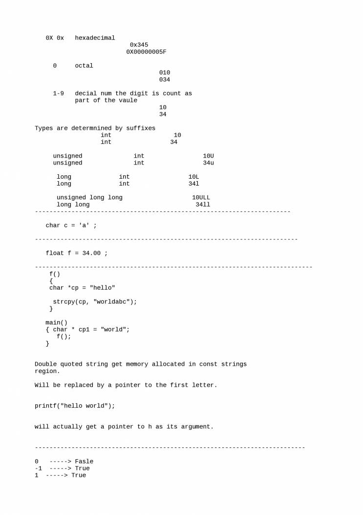 C Language - Notes - LearnPick India