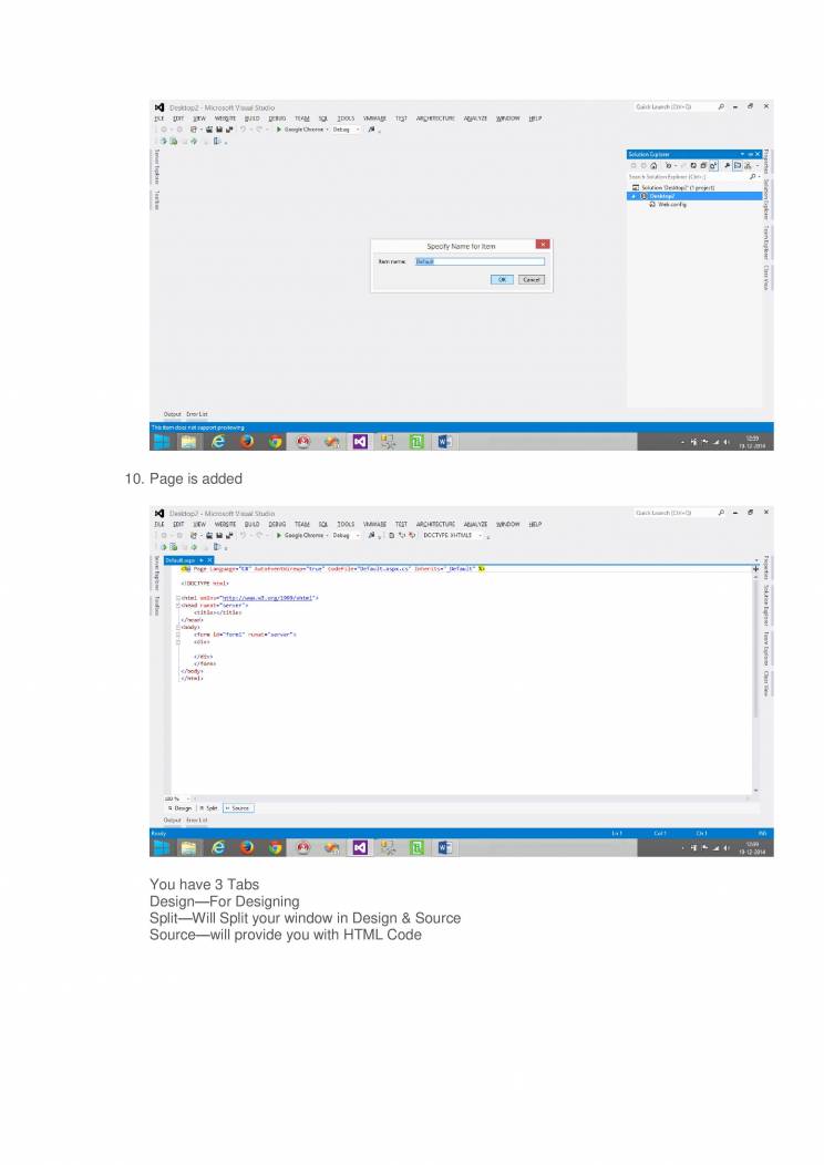 ASP.net - Notes - LearnPick India