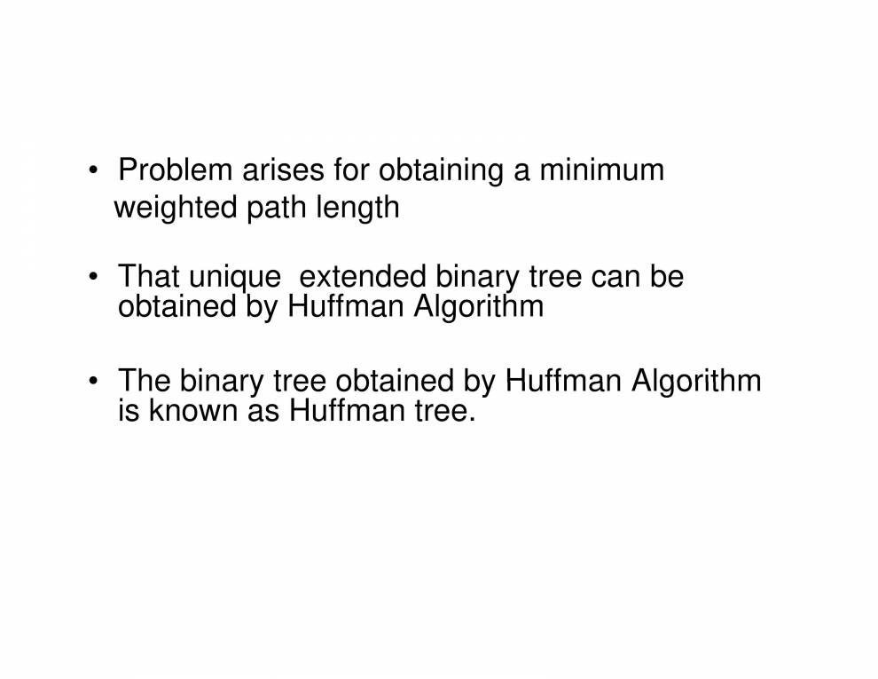 Heap Huffman Tree Data Structures - Notes - LearnPick India