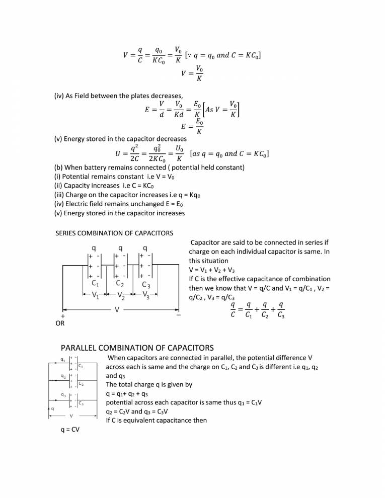 Capacitance Notes LearnPick India
