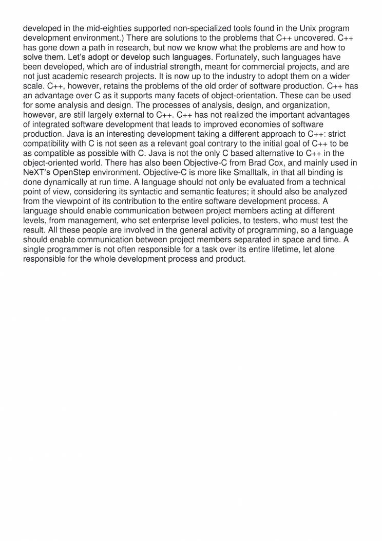 The Role Of A Programming Language - Notes - LearnPick India