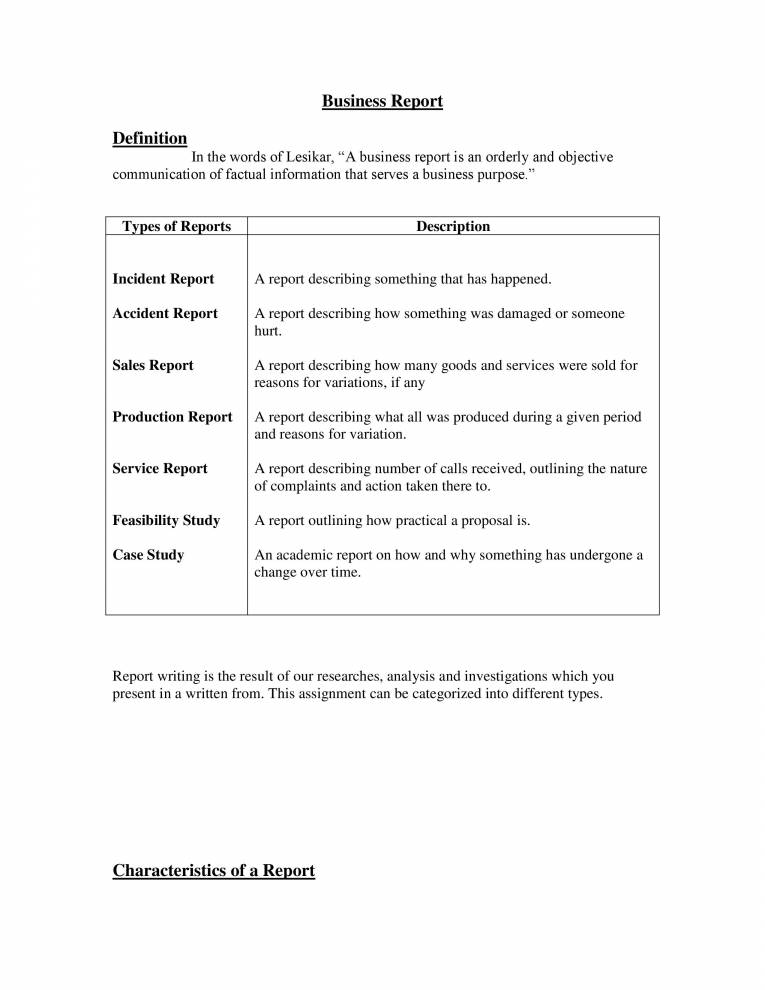 Business Report Notes LearnPick India