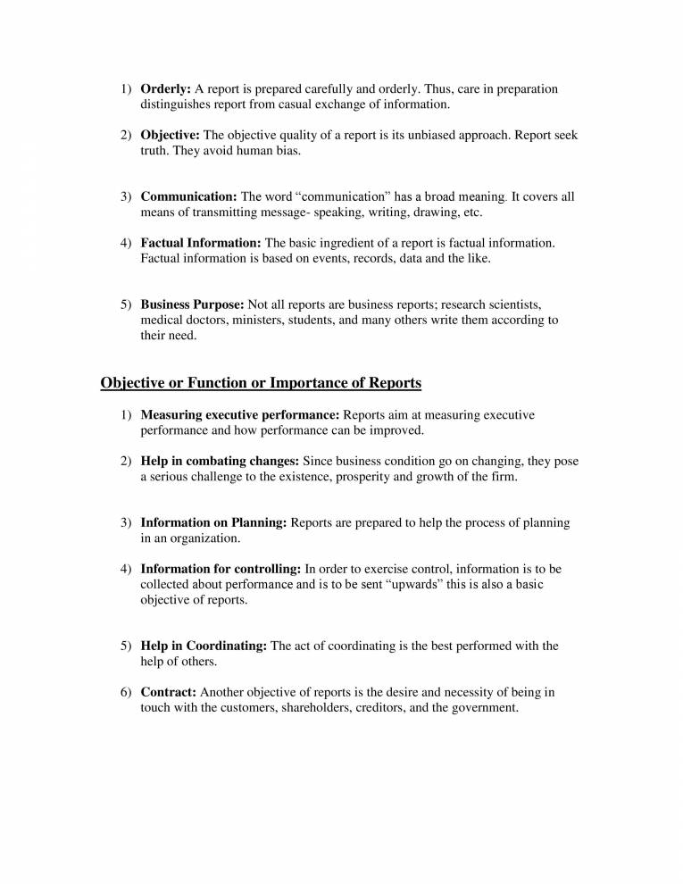 Business Report Notes LearnPick India