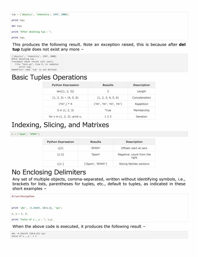 Core Python - Notes - LearnPick India