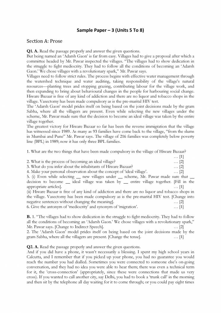 Notes On English Literature Practice - Notes - LearnPick India