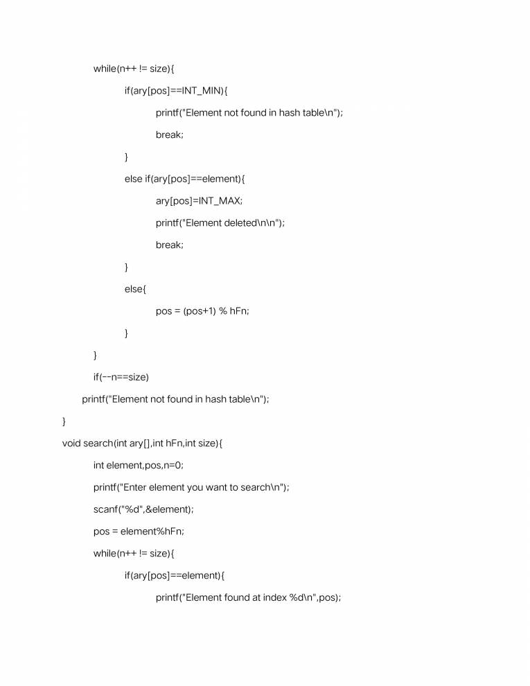Notes On Hashing Table - Notes - LearnPick India