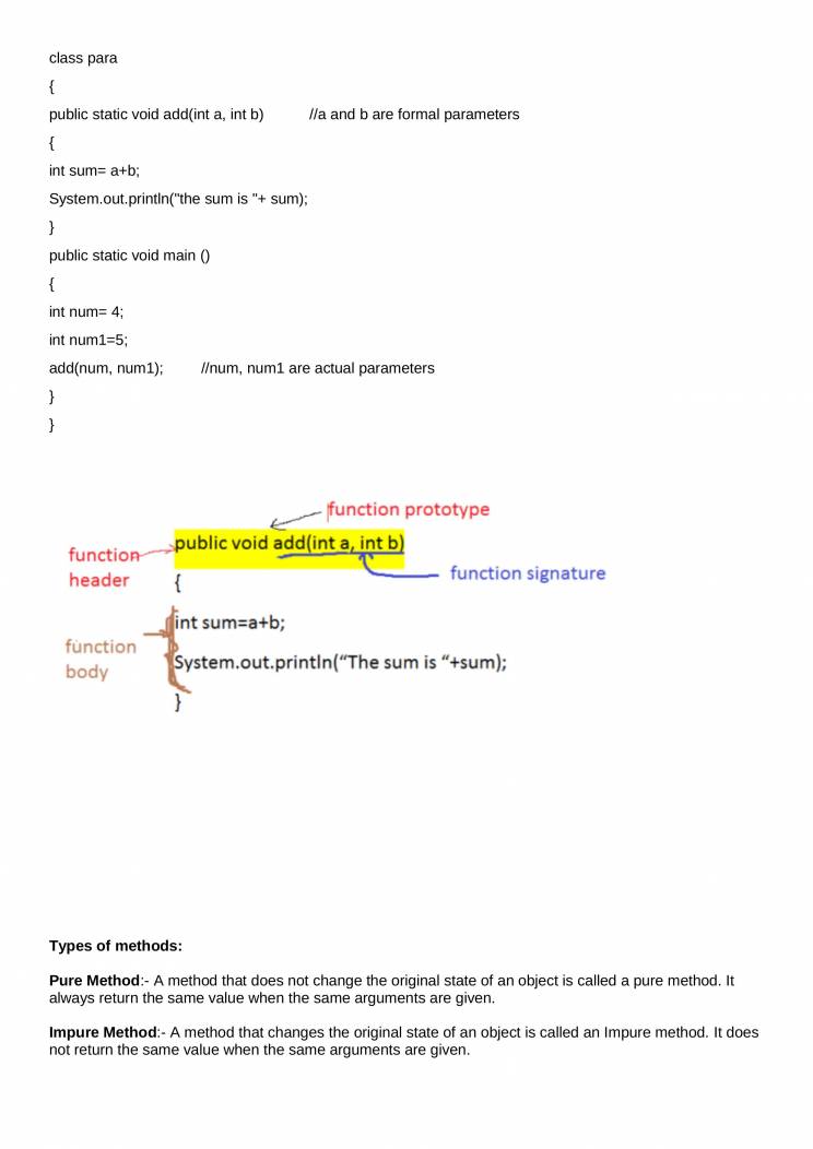Basics Of Java Fundamentals In A Nutshell - Notes - LearnPick India