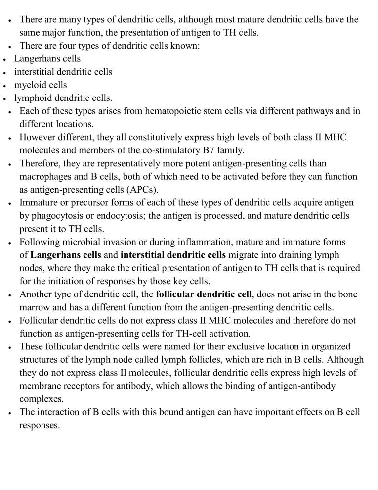 Notes On Cells Of Immune System Notes LearnPick India