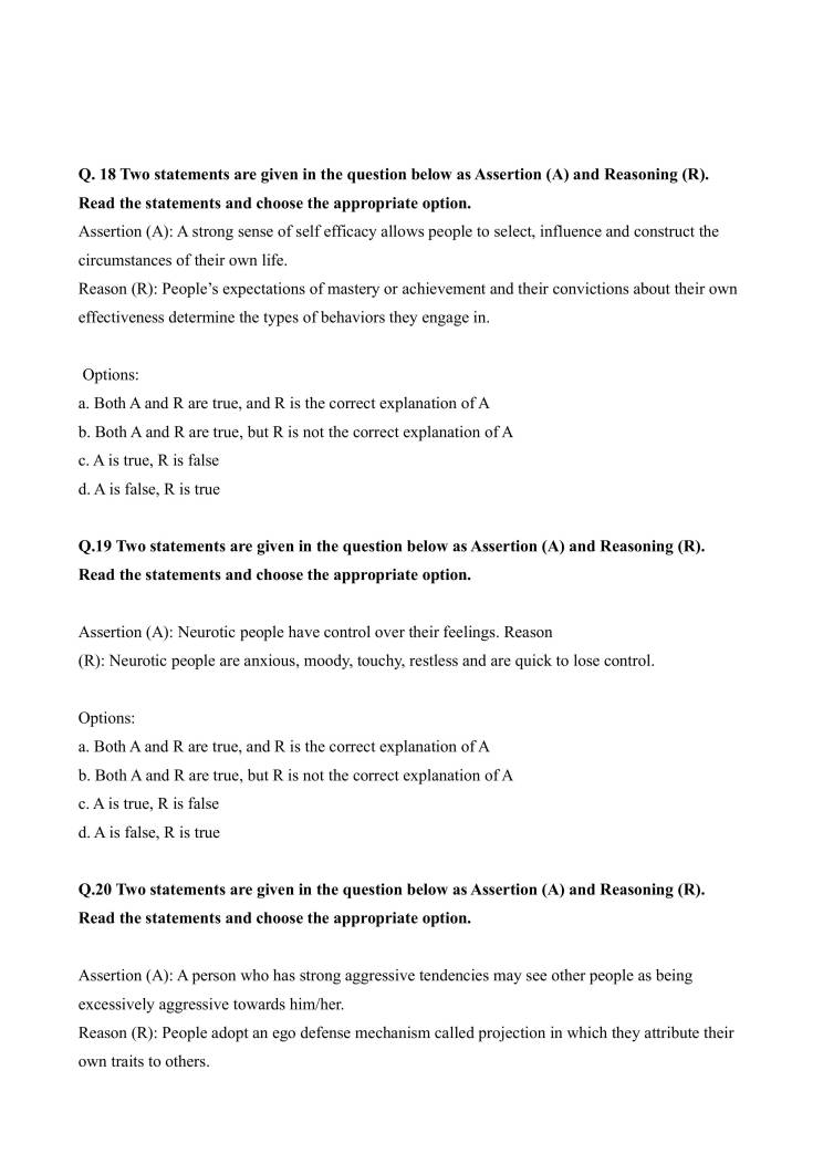 CBSE Psychology Classes Notes LearnPick India