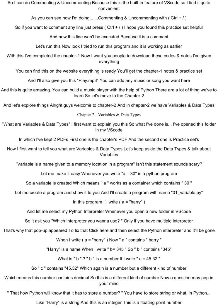 Complete Python Notes - Notes - LearnPick India