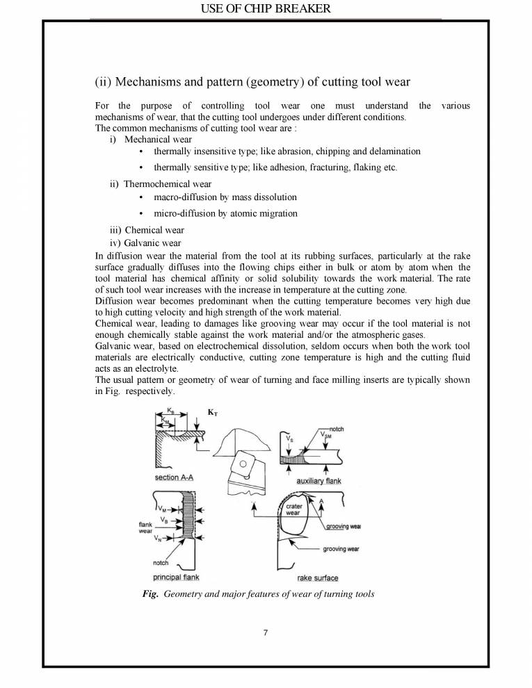 Chip Breaker Notes LearnPick India