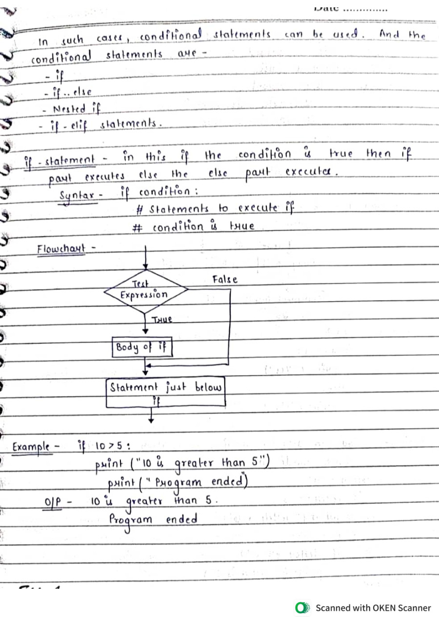 Phython programming - Notes - LearnPick India
