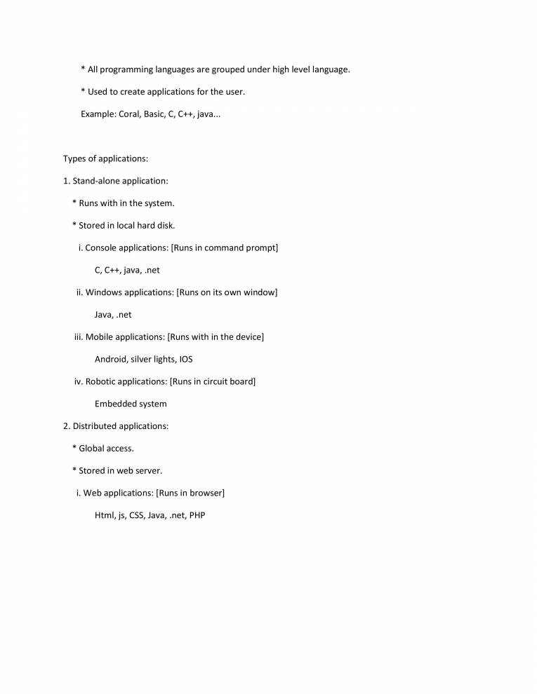 Introduction To Computer - Notes - LearnPick India