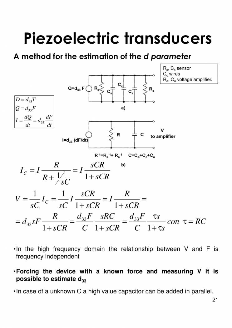 Peizoelectric Transducer Notes LearnPick India