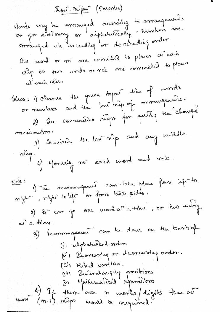 Input Output Tips And Shortcuts - Notes - LearnPick India