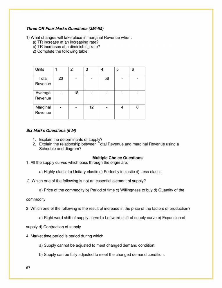 Introductory Micro Economics Notes Learnpick India