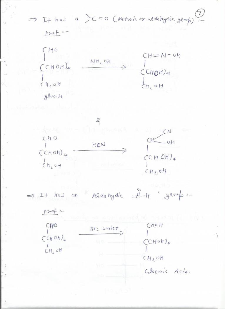Carbohydrate Chemistry Notes LearnPick India