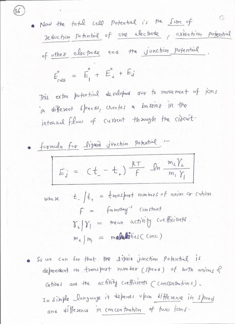 Electrochemistry Notes LearnPick India