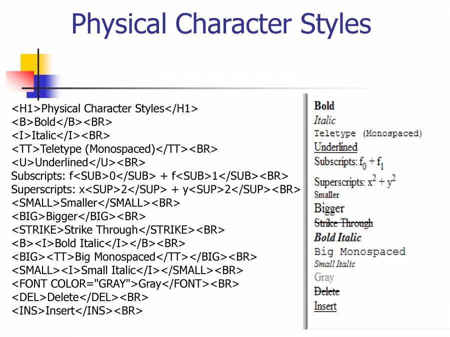 HTML - Notes - LearnPick India