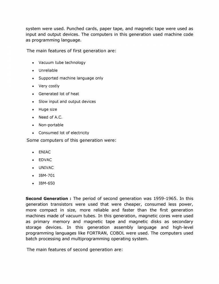 Basic Of Computer Hardware - Notes - LearnPick India