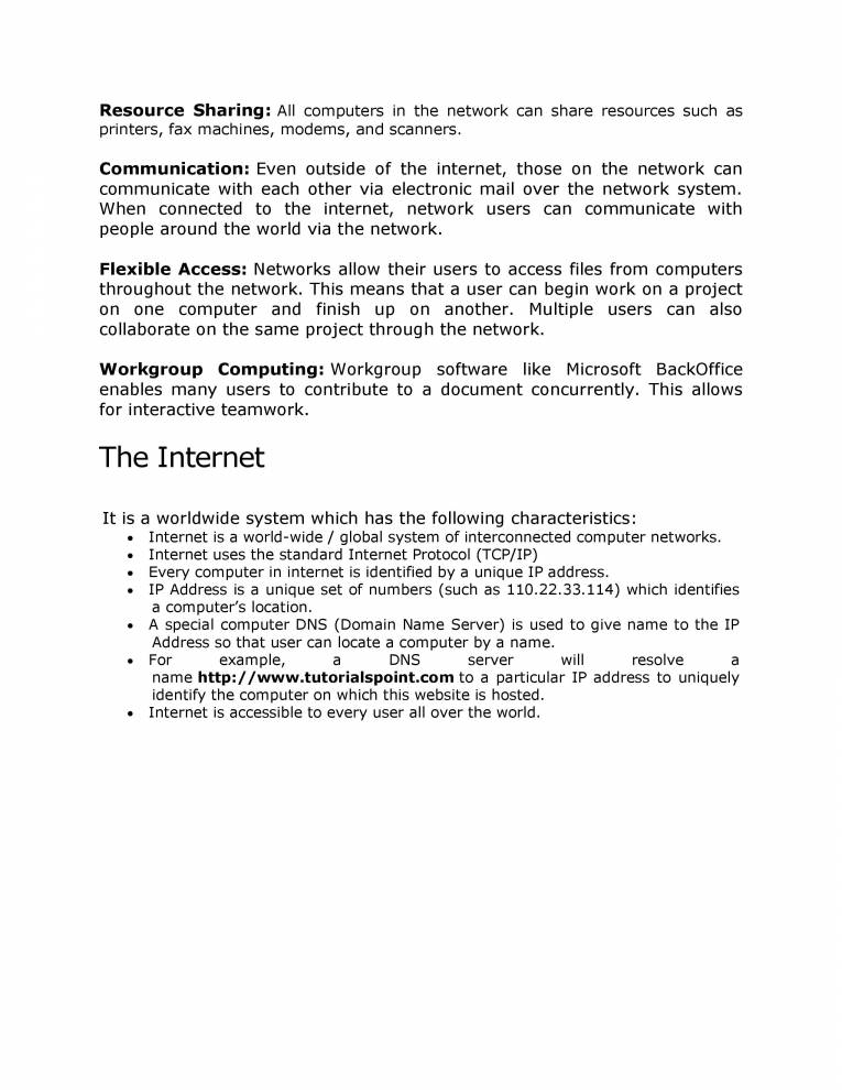 Basic Of Computer Networks - Notes - LearnPick India