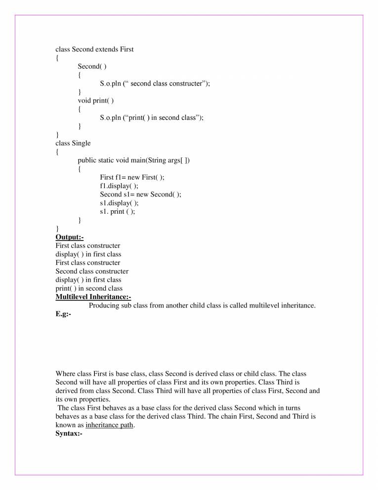 Java - Notes - LearnPick India
