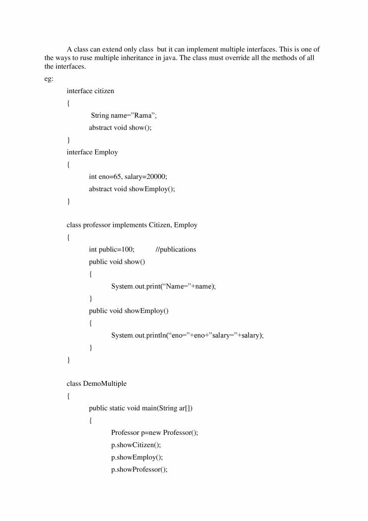 Java - Notes - LearnPick India
