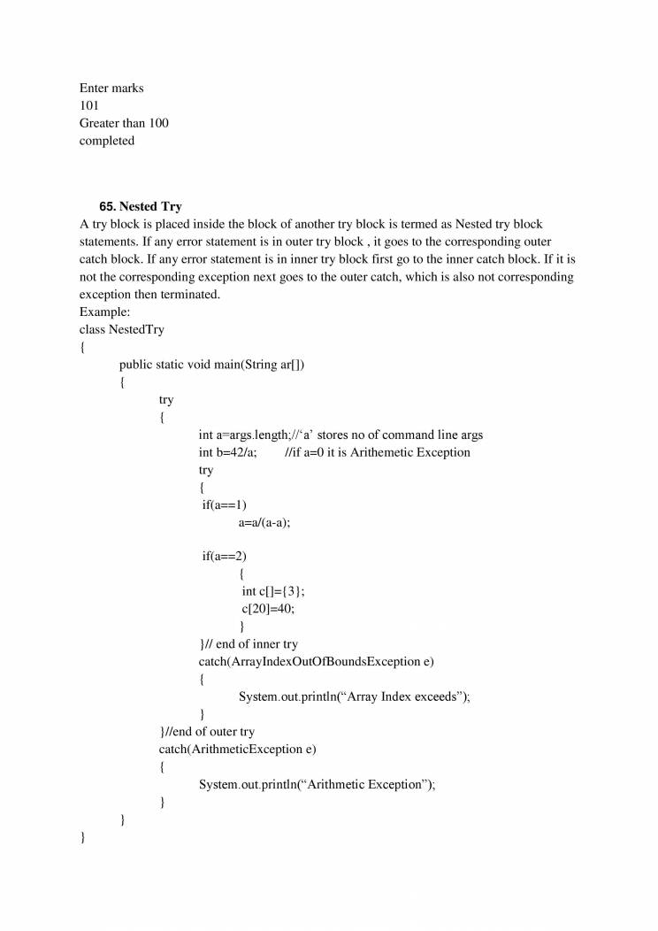 Java - Notes - LearnPick India