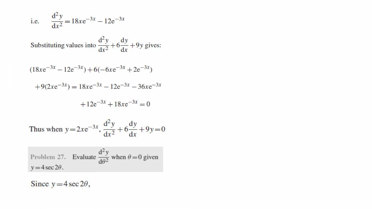 Differential Calculus Basic Calculus Rules Problem Solving Notes