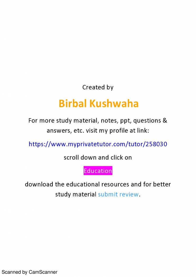 Ampere' Circuital Law And Its Application; Solenoid & Toroid Notes