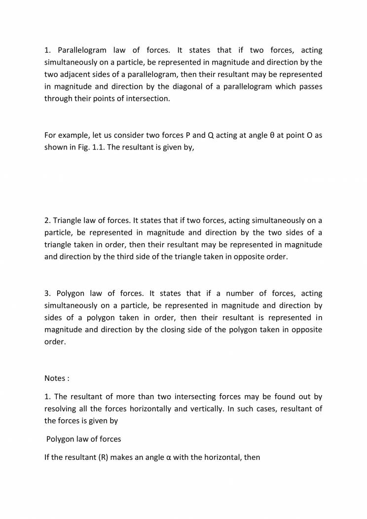 Mechanical Engineering Basic Definition Notes LearnPick India