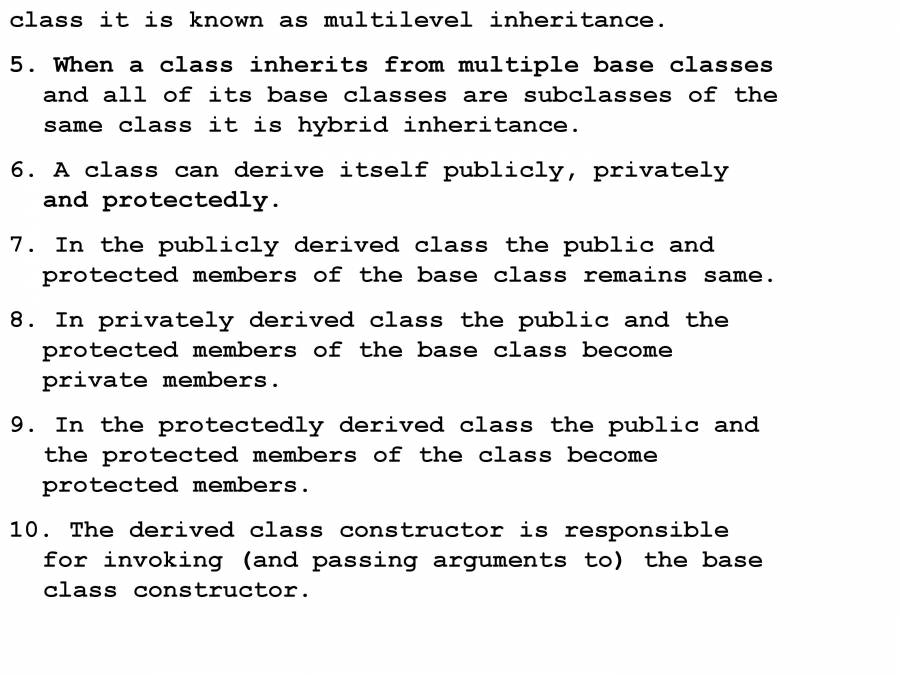 Inheritance In C++ - Notes - LearnPick India